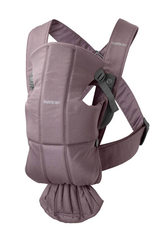 BABYBJÖRN - Baby Carrier MINI 3D Jersey, Dark purple