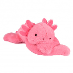 DOUDOU – Histoire d'Ours weighted plush axolotl, 50 cm, neon pink
