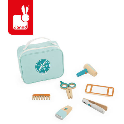 Janod - Hairdresser set with accessories 3+