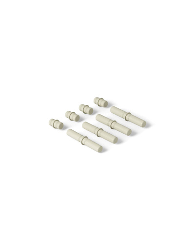 MODU - 8 connector pegs, dusty green