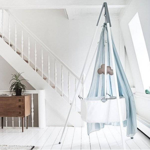 LEANDER - canopy for Leander Classic™ cradle, dusty blue