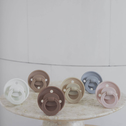 ELODIE DETAILS - silicone pacifier 3m+ Binky Bundle, Hazy Jade - 2 pieces