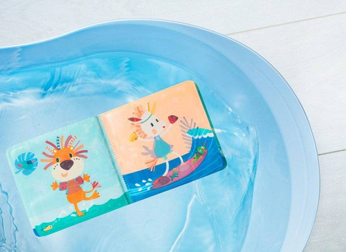 LILLIPUTIENS - Magic Bath Book Crocodile Anatol 12 m +