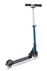 MICRO - two-wheeled scooter for children from 5 years Sprite LED, green purple