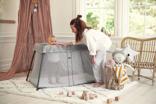 BABYBJÖRN - Travel Crib Light, Silver