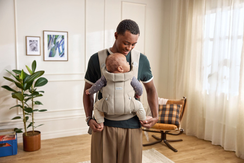 BABYBJORN - Baby Carrier HOLD, WOVEN, Sand Grey
