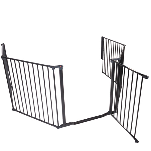 BabyDan - Flex StepFree XXL safety gate, black