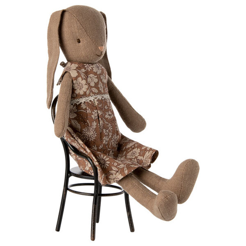 MAILEG - Bunny in a dress, brown