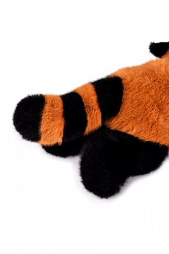 DOUDOU – Histoire d'Ours weighted red panda plush, 50 cm, orange
