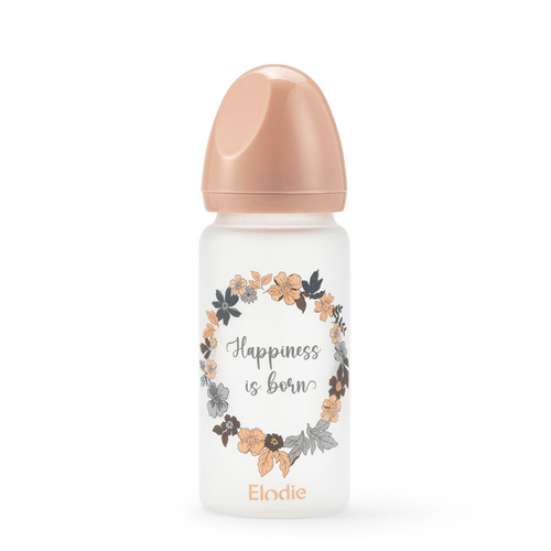  Elodie Details - Glass Feeding Bottle - Blue Garden