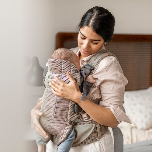 BABYBJORN - Baby Carrier Harmony 3D Mesh, Grey beige