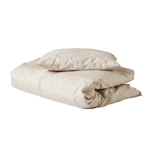 LEANDER - junior bedding, 100x135 cm, forrest, cappucino