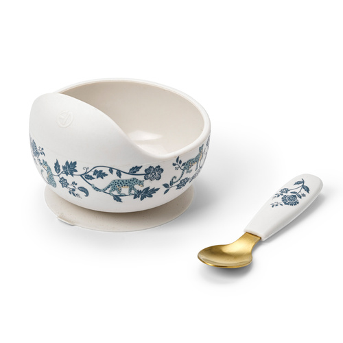  Elodie Details - Silicone Bowl Set - Garden Leo Toile