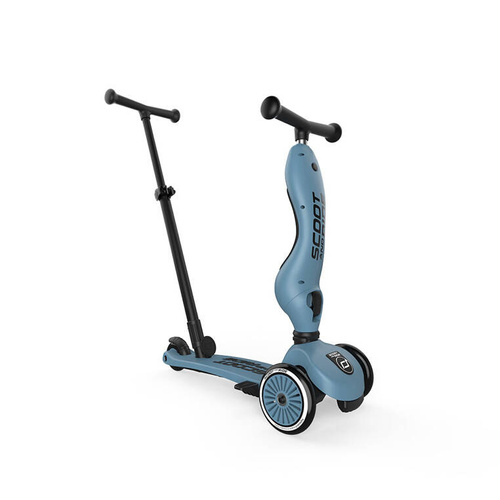 SCOOTANDRIDE - Highwaykick Push and Go 2in1 Ride and scooter 1-5 years Steel