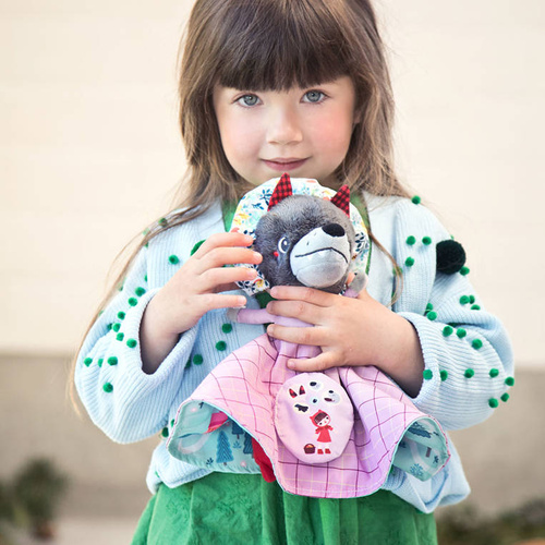 LILLIPUTIENS - Little red riding hood reversible storydoll 12 m +