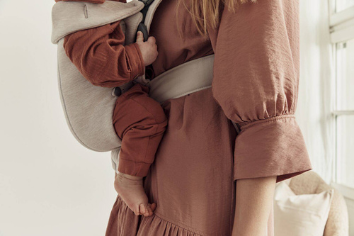 BABYBJÖRN - Baby Carrier MINI 3D Jersey, Light beige