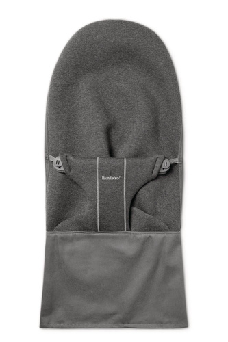 BABYBJÖRN - Fabric Seat for Baby Bouncer Bliss Charcoal Grey, 3D Jersey