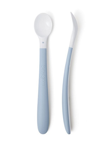 BABYBJÖRN - Baby feeding spoon, 2-pack, Powder Blue