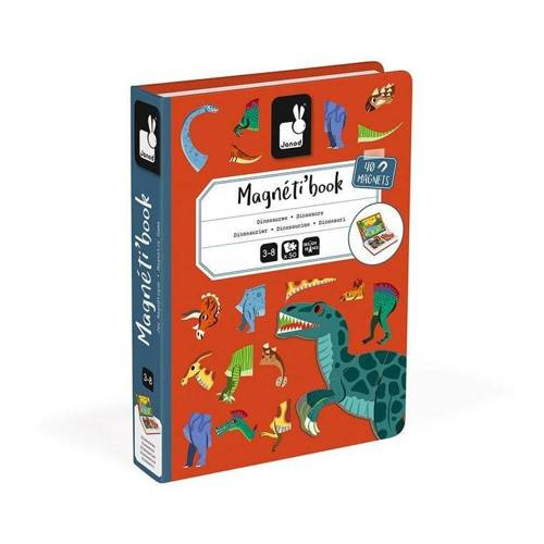 Janod - Magnetic Puzzle Dinosaurs Magnetibook