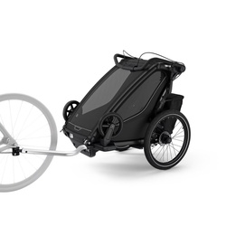 Child bicycle trailer, double - Thule Chariot Sport 2 - Black