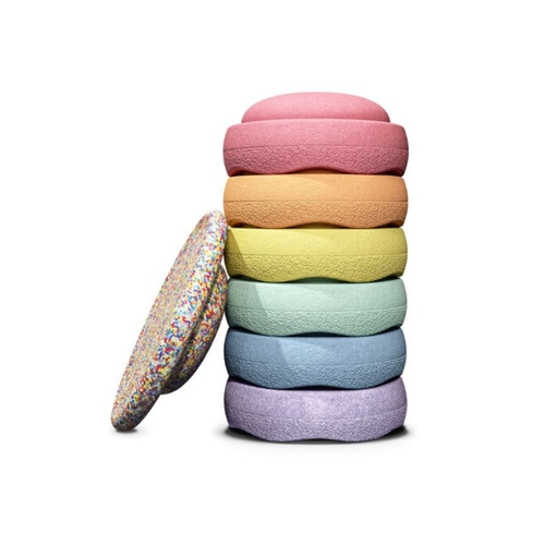 Stapelstein - Rainbow Set - pastel