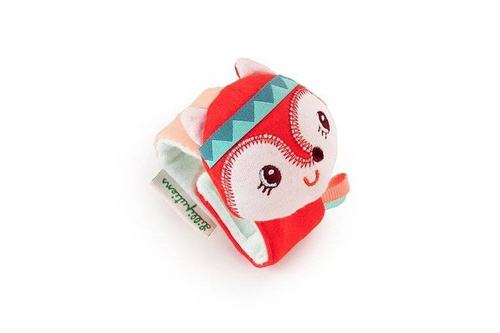 LILLIPUTIENS - Hand rattle Alice the fox with a rustling foil 0 m +