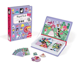 Janod - Magnetic Puzzle Princess Magnetibook collection 2018