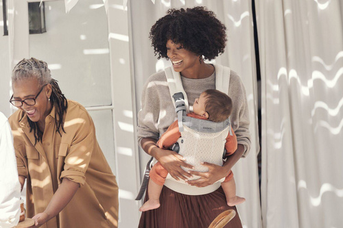 BABYBJORN - Baby Carrier Harmony 3D Mesh, Cream