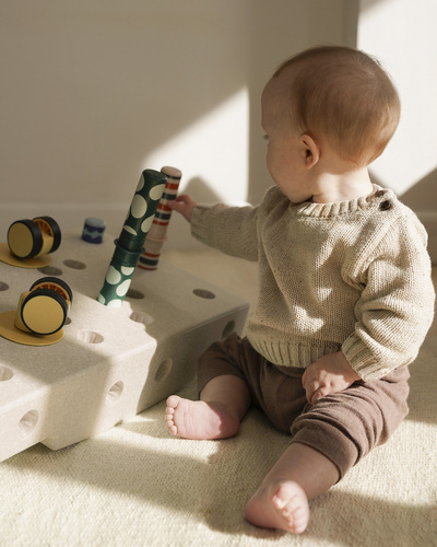 MODU - Baby Activity Set - Sand Grey / Honey Yellow