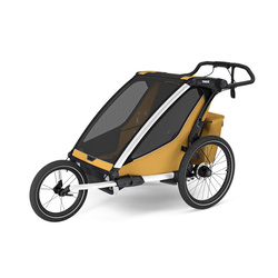 Child bicycle trailer, double - Thule Chariot Sport 2 G3 - Natural Gold