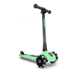 SCOOTANDRIDE - Highwaykick 3 LED - Folding scooter with light-up wheels 3+ Kiwi