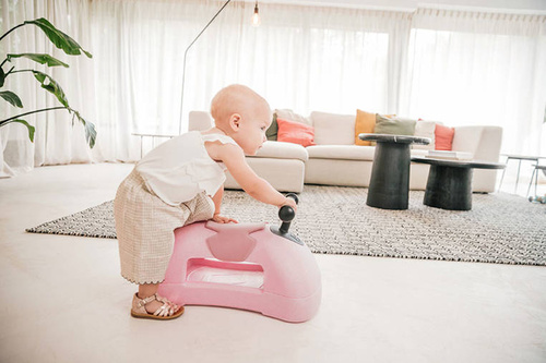 SCOOTANDRIDE - My First Ewolucyjny jeździk pchacz 3w1 6 m+ Rose