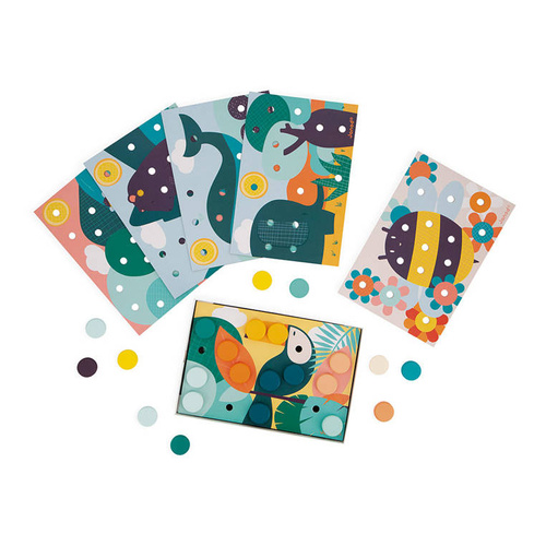 Janod - The first wooden mosaic 2+ puzzle