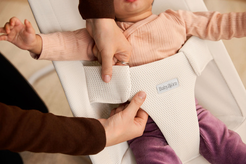 BABYBJÖRN - bouncer BEGIN MESH, Cream