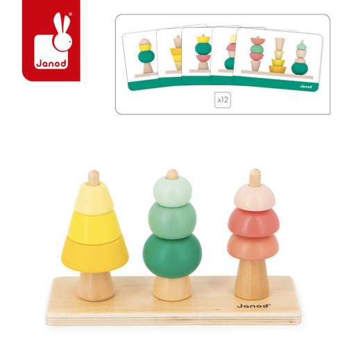 Janod - Set of educational toys Box 36 months