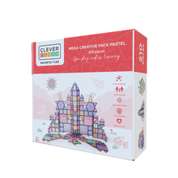 Cleverclixx - Mega Creative Pack Pastel 210 pieces