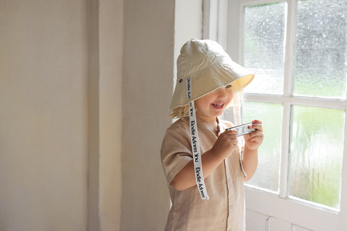 Elodie Details - Sun Hat - Oat White - 1-2 years