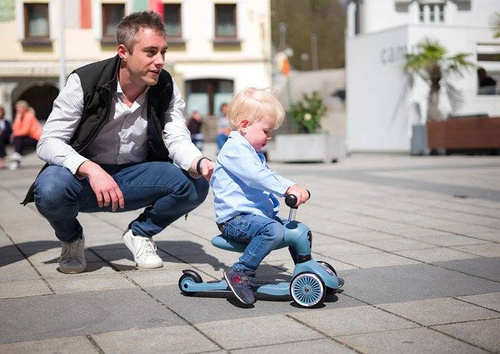 SCOOTANDRIDE - Highwaykick 2in1 Ride and scooter 1-5 years Steel