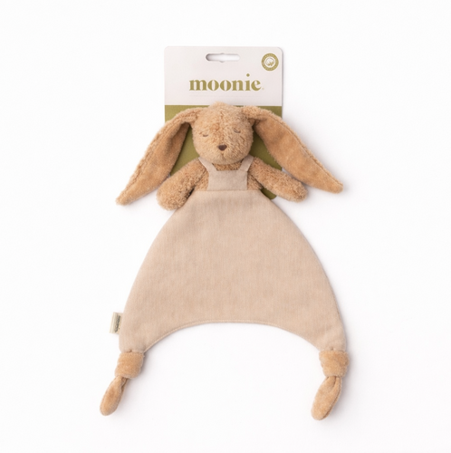 MOONIE - Doudou the rabbit cuddly toy, cappuccino