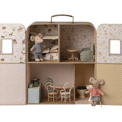 MAILEG - SuitCasa, Little sister and brother mouse