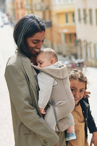 BABYBJÖRN - Baby Carrier Move - Grey Beige, 3D Mesh