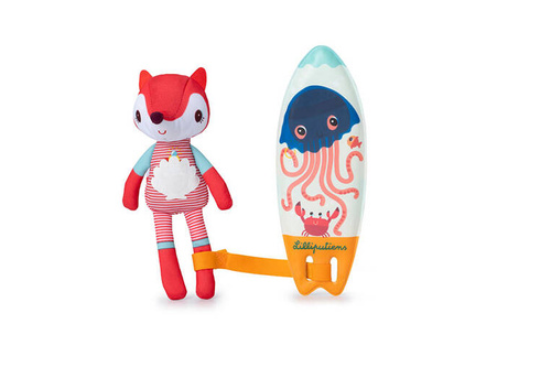 LILLIPUTIENS Magical surfer Alice's surfer cuddly bath toy 12 m+