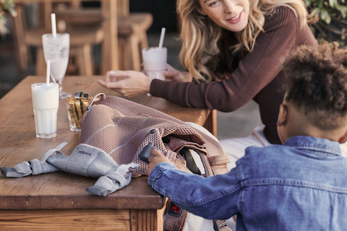 BABYBJORN - Baby Carrier Harmony 3D Mesh, Dusty pink