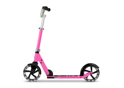 MICRO - two-wheeled scooter for children Cruiser LED, pink