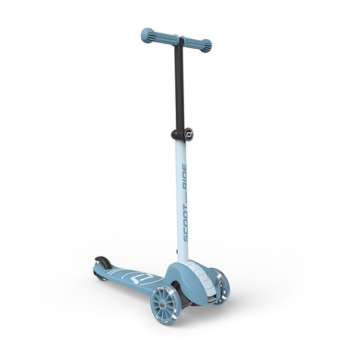SCOOTANDRIDE - Highwaykick 3S - scooter with 2-in-1 control system and LED wheels, foldable 3+, steel