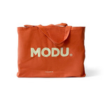 MODU - Travel bag - Burnt Orange / Dusty Green