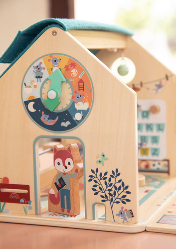 LILLIPUTIENS - wooden toy My first school 3 +