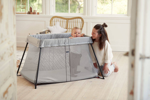 BABYBJÖRN - Travel Crib Light, Silver