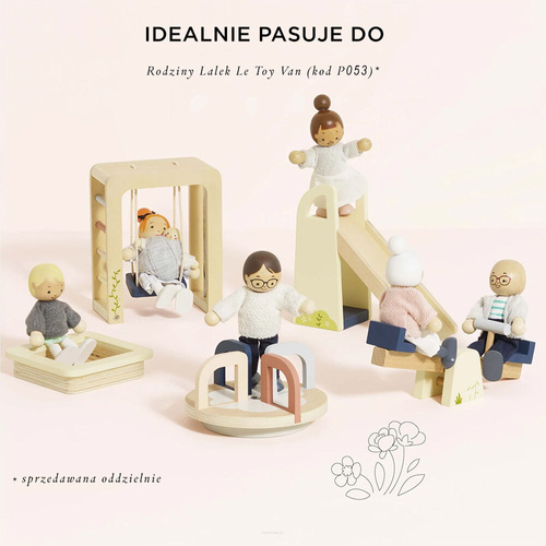 LE TOY VAN - wooden playground for dolls
