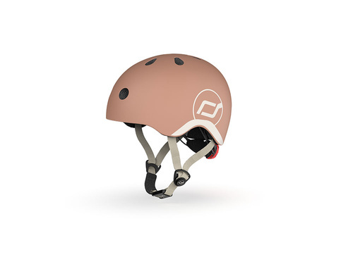 SCOOTANDRIDE - XXS-S helmet for children 1-5 years Mocha